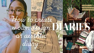 How To Create Simple Aesthetic Diary [upl. by Harilda49]