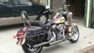 1989 FLST Harley Heritage Softail [upl. by Bonns996]