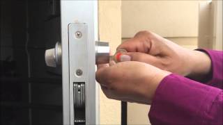 Rekeying a Storefront Mortise Lock with InstaKey [upl. by Durman]