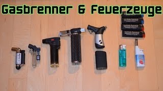 Gasbrenner amp Feuerzeuge für Silvester  Conrad T€DI amp Röder Feuerwerk [upl. by Marris]