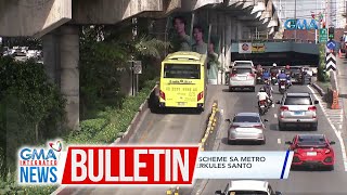 MMDA Lifting ng number coding scheme sa Metro Manila ipatutupad  GMA Integrated News Bulletin [upl. by Suravat]