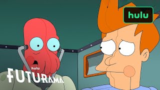 Futurama  New Season Sneak Peek Episode 9 Fry Feels Sick and Visits Dr Zoidberg  Hulu [upl. by Harihs354]