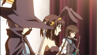 concert for aliens  Machine Gun Kelly The Melancholy Of Haruhi Suzumiya AMV [upl. by Akirdnuhs665]