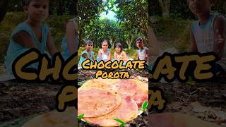 chocolate parantha shortvideo viralvideo food cooking recipe MaMeyerRannaghar1 [upl. by Wj]