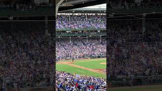 Anthony Rizzo Introduction at Wrigley Field  Friday September 6 2024 [upl. by Enelram]