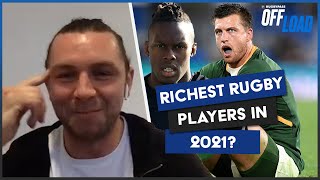 The richest rugby players in the world in 2021  RugbyPass Offload [upl. by Trammel]