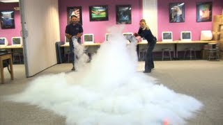 Instant Liquid Nitrogen Balloon Party [upl. by Ardnaed]