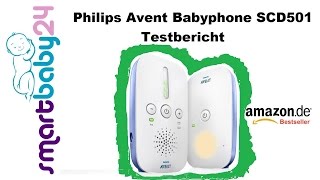 Philips Avent Babyphone SCD501 Testbericht [upl. by Plante]