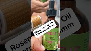 Rosemary essential oil with derma roller dermaroller rosemaryoilforhairgrowth rosemaryoil [upl. by Bergman]