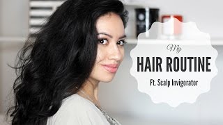 Hair Routine for Thick Wavy Unruly Hair update [upl. by Noraa]