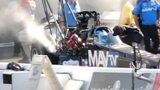 Top Fuel Dragster burnout in slow motion [upl. by Louie]