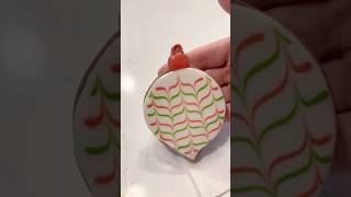 Christmas Ornament Cookie sugarcookies royalicing satisfying oddlysatisfying wetonweticing [upl. by Nnaael]