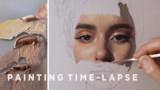 OIL PAINTING TIMELAPSE  “Blossom” [upl. by Guzel]