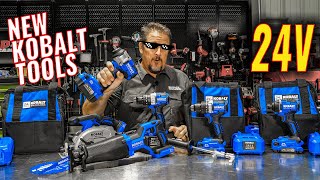 KOBALT NEXT GENERATION 6 NEW Kobalt 24V Brushless Tools Now Available at Lowes [upl. by Ahsayn461]