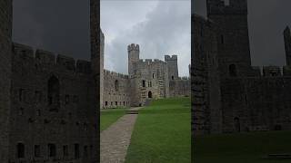 Caernarfon Castle view one of the most Beautiful in Wales Caernarfon Wales [upl. by Yromas579]