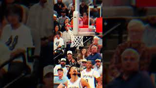 Wembys 360 Block is CRAZY 👽 nba shorts [upl. by Bil]