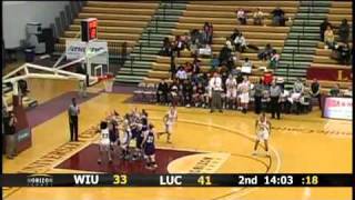 Loyola Womens Basketball vs Western Illinois [upl. by Buschi]