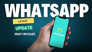 WhatsApps Draft Feature Is About to Get a MAJOR Boost [upl. by Gerri]