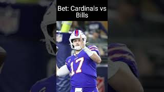 NFL Bet Cardinals vs Bills [upl. by Reham]