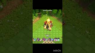 20 housing space super soldier vs Max Th16 clashofclans [upl. by Anomis80]