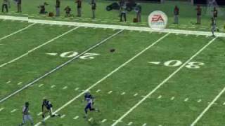 Madden 10 Winnipeg Blue Bombers Milt Stegall TD [upl. by Keeryt139]