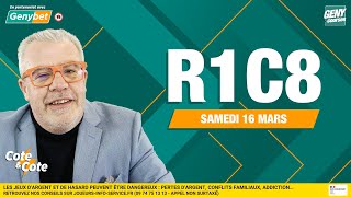 PRONOSTICS COURSES SAINTCLOUD R1C8  16032024  COTE amp COTE GENY COURSES AVEC GENYBET [upl. by Naitsihc]