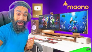 The PERFECT BUDGET GAMING SETUP NEW YOUTUBERS [upl. by Tap447]