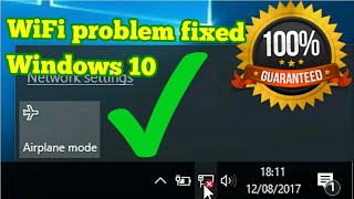 How To Fix WiFi Connected But No Internet Access Windows 10 8 7 [upl. by Einal456]