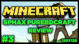 Minecraft  Sphax PureBDCraft 128x128 Texture Pack  Resource Pack 181710 Review Download 3 [upl. by Ramilahs833]