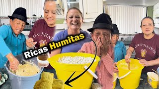 DELICIOSAS HUMITAS CASERAS con DOÑA EMPERA  La Irene Cocina [upl. by Retla]