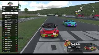 OGRL MX5 Mayhem at Lime Rock  25 minute Race [upl. by Sirah]