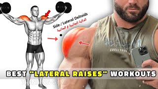 7 Best Lateral Raises Exercises  Shoulders Workouts [upl. by Alleroif]