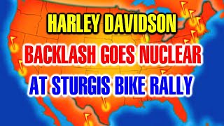 Harley Davidson MASSIVE Backlash At Sturgis Bike Week For Woke CEO And Board of Directors [upl. by Oirom]