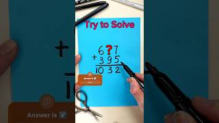 Try to Solve this Math Task for Brainstorming 🧠brainrot mathematics math maths mathshorts wow [upl. by Htebharas]