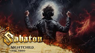 SABATON  Nightchild Official Lyric Video [upl. by Nessi]