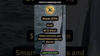 Stacks STX  Price  Market Cap  Top Crypto Currency [upl. by Kcirb199]