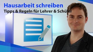 Hausarbeit als Klausurersatz in Corona Zeiten  Tipps und Tutorial für Lehrer und Schüler [upl. by Ellesij811]