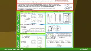 FAKRO  Snelstart ARZ Solar module [upl. by Helbonnah277]