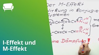 IEffekt und MEffekt einfach erklärt  Chemie  Organische Chemie [upl. by Vardon]