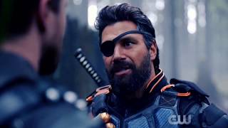 Arrow 5x23 Deathstroke Slade Wilson Best Scenes [upl. by Nave]