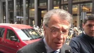 Moratti Non vendo le mie quote dellInter [upl. by Aonehc]