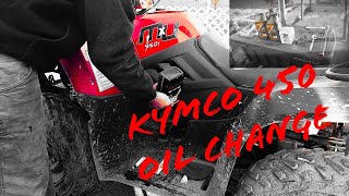 Kymco 450i Oil Change kymco diy youtube pennsylvania [upl. by Etra]