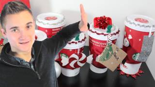 DIY How to Wrap a Gift Card Starbucks Last Minute Holiday Gift Ideas [upl. by Aninahs]