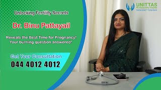 Dr Binu Reveals the Perfect Timing for Pregnancy Success  Unittas Multispeciality Hospital [upl. by Rori]