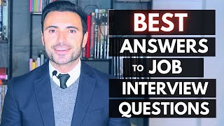 8 BEST Behavioral Interview Questions  Sample Answers [upl. by Far]