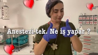 Anestezi teknikeri ne iş yapar  Çalışma alanı  ameliyathane hazırlık 💉 [upl. by Ahsetel]