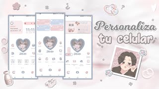 PERSONALIZA TU CELULAR CUTE AESTHETIC CON WIDGETOPIA Beabooh ೀ [upl. by Patterson906]