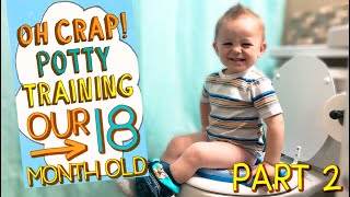 HOW TO POTTY TRAIN YOUR BABY  OH CRAP POTTY TRAINING  PART 2 [upl. by Zosima559]