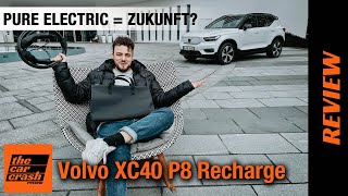 Volvo XC40 P8 AWD Recharge 2021 Pure Electric  Zukunft 🧐 Fahrbericht  Review  Test  R Design [upl. by Llerahc]