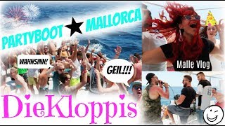 BOOTSPARTY Mallorca Backstage🔥🎉I Partyboot I Malle Vlog I DieKloppis👊 [upl. by Irra]